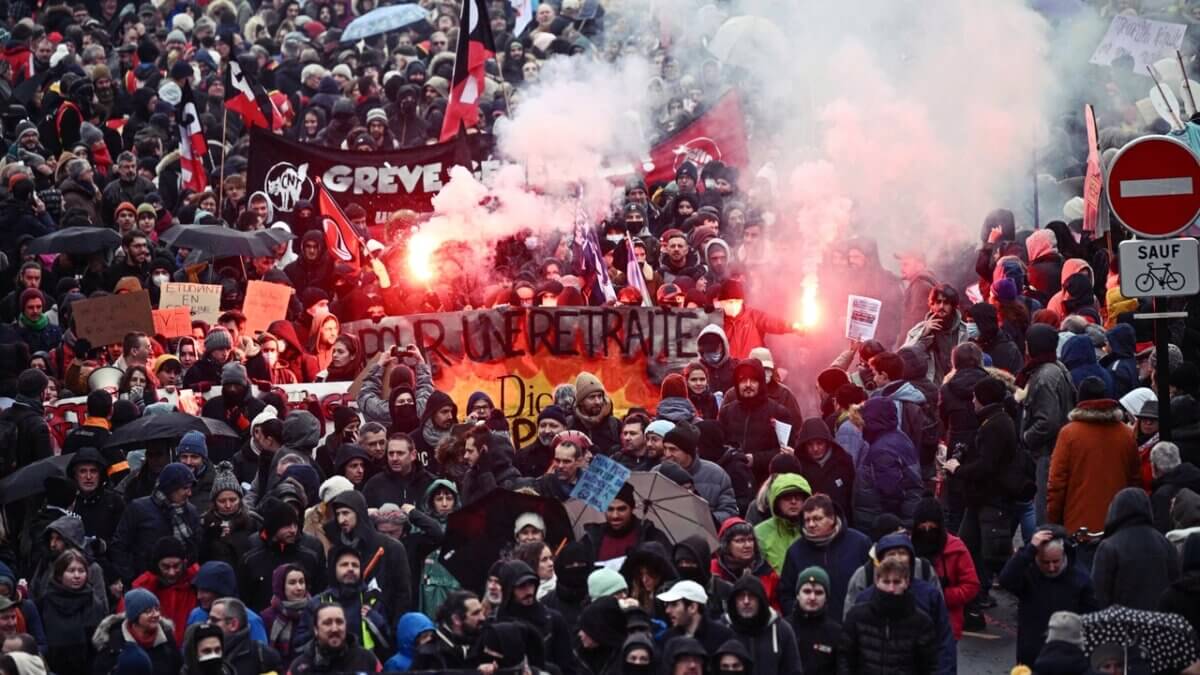 資本主義動盪的縮影——2023法國反退改運動